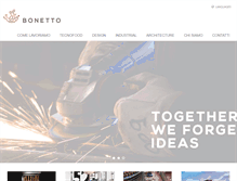 Tablet Screenshot of bonetto.com